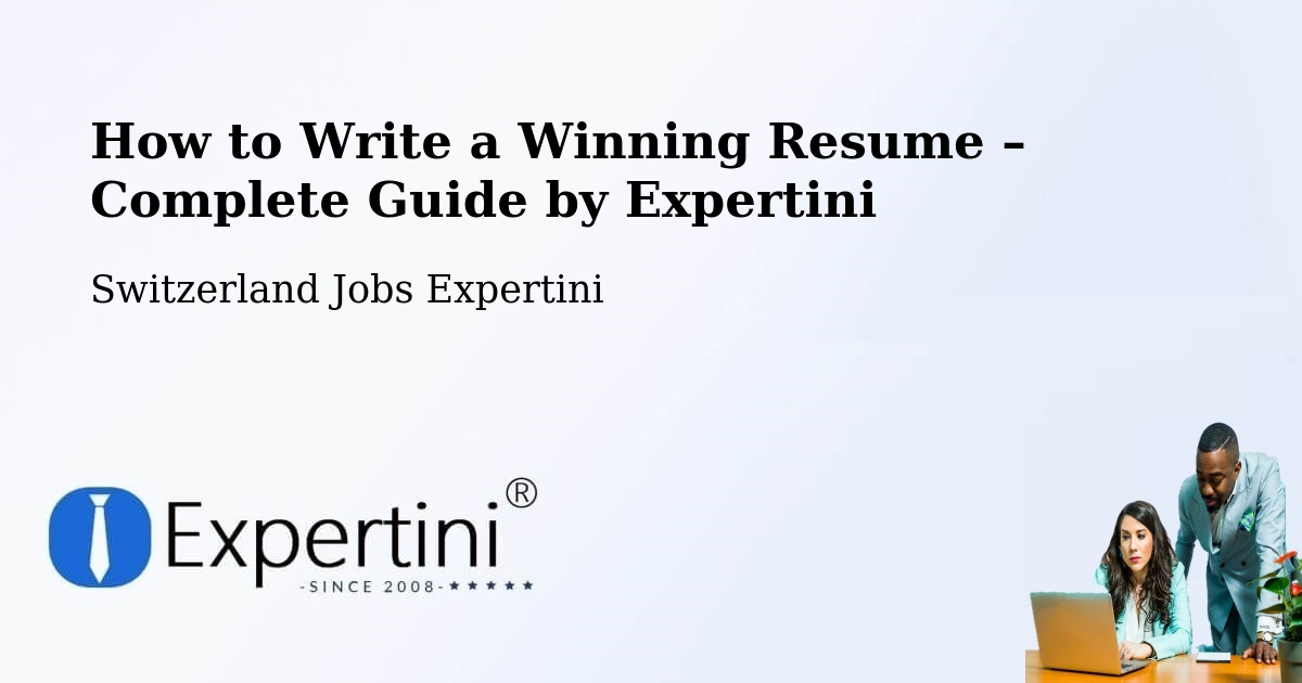 Resume Writing Guide for Job Seekers – Birr - Birr, Switzerland Jobs Expertini